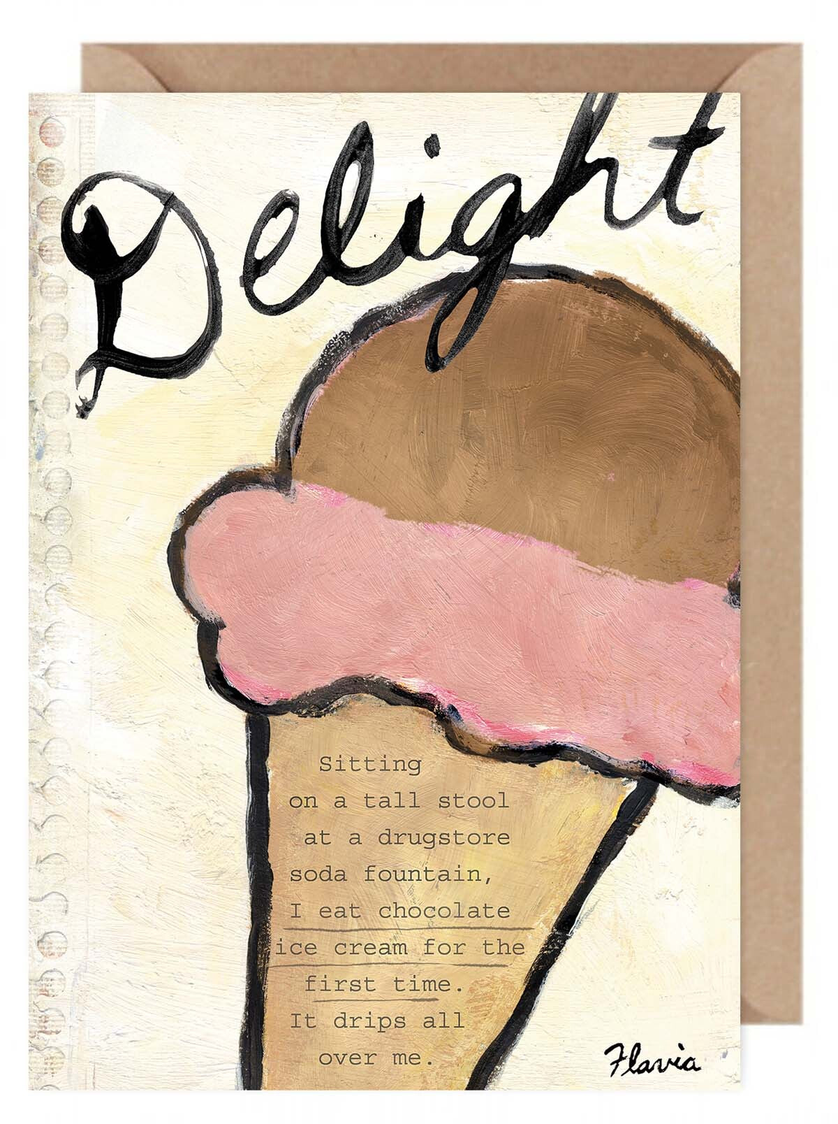Delight - a Flavia Weedn inspirational greeting card 0002-5918