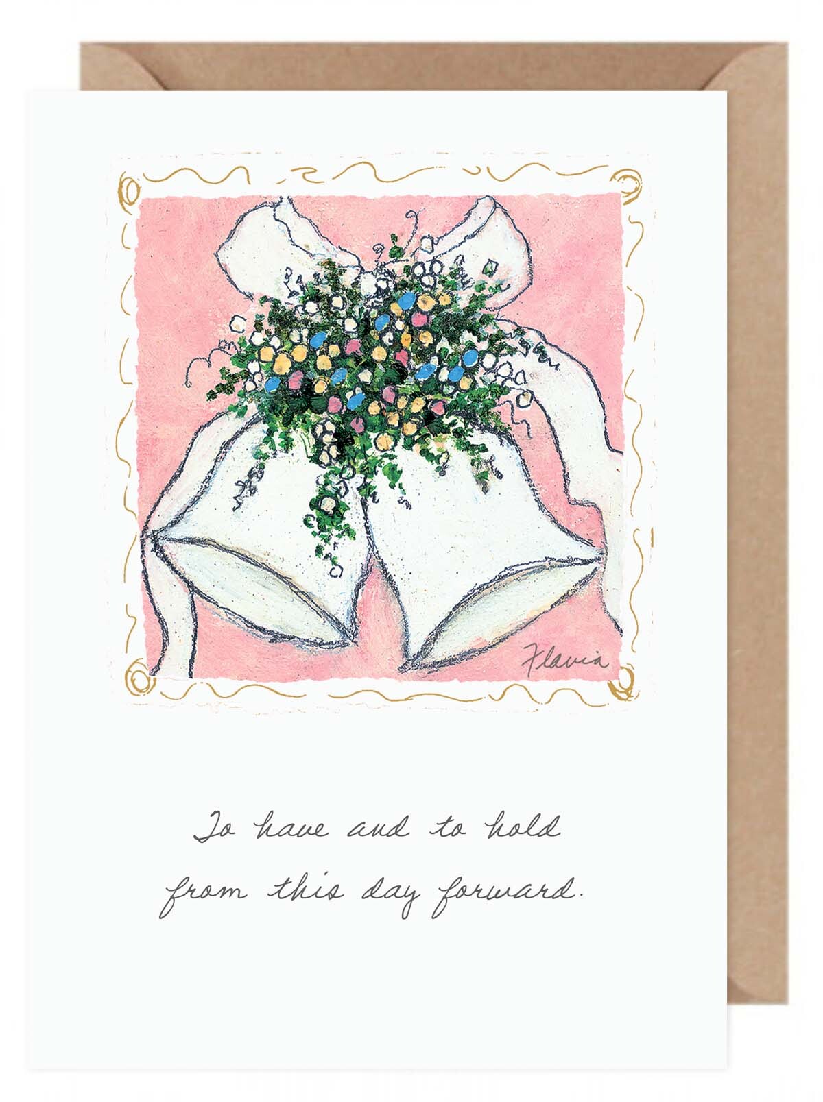 Wedding - a Flavia Weedn inspirational greeting card 0003-2129