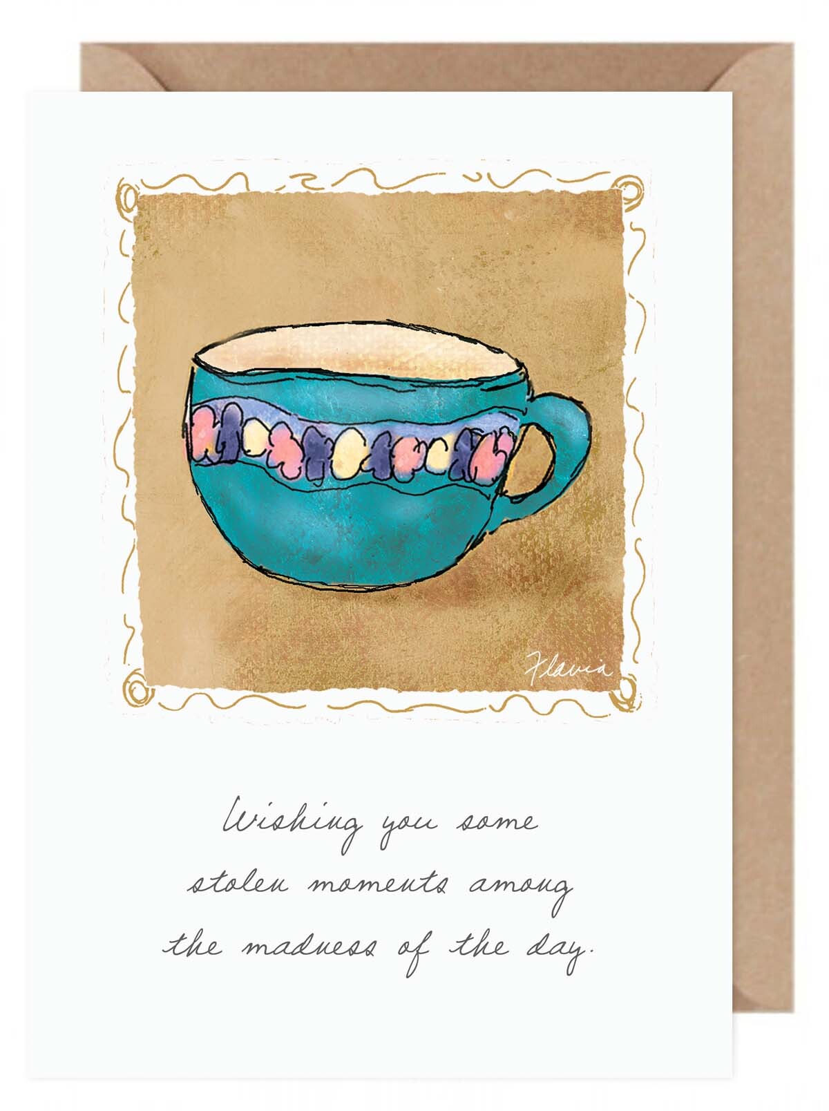 Stolen Moments - a Flavia Weedn inspirational greeting card 0003-2155