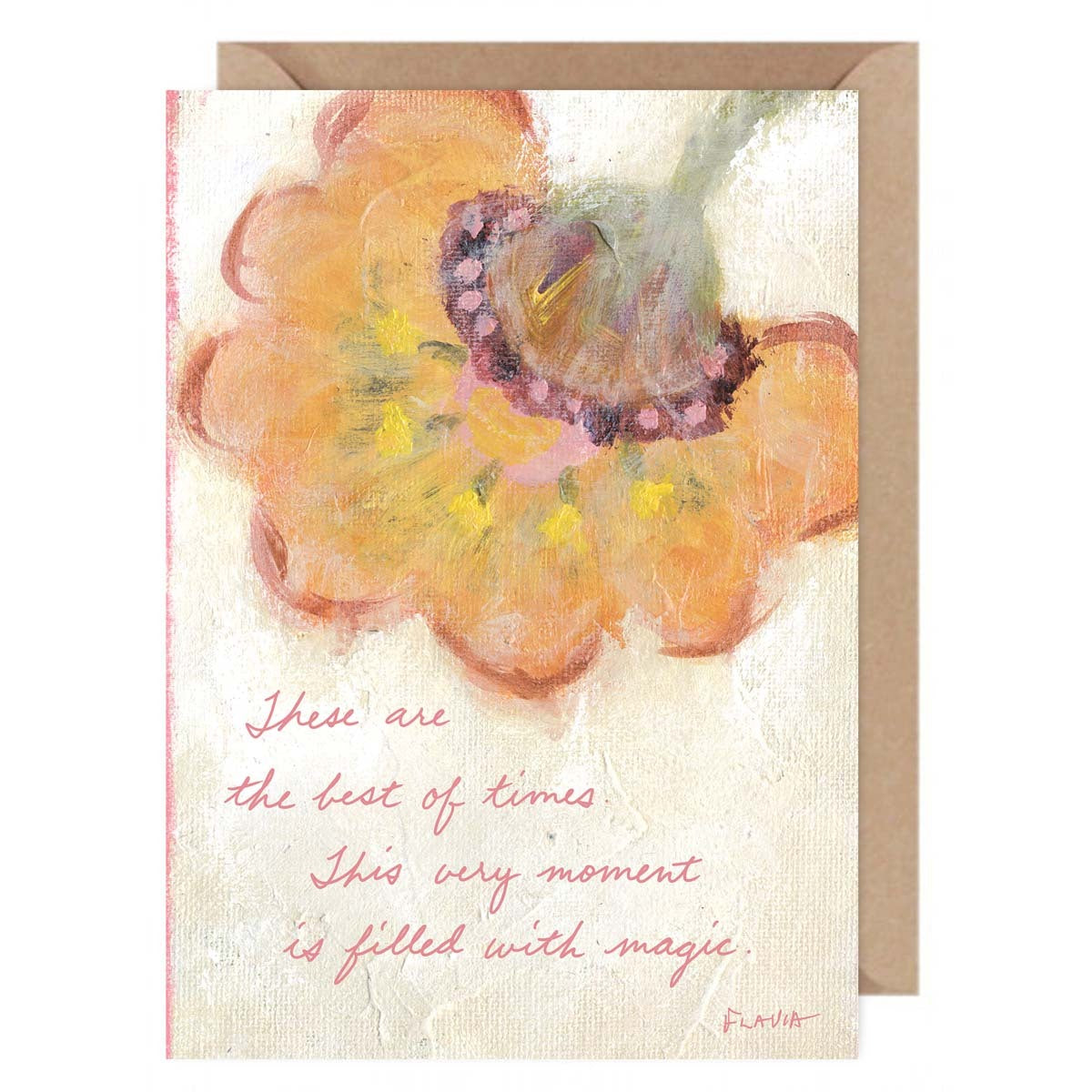 Best Times - a Flavia Weedn inspirational greeting card 0101-0015
