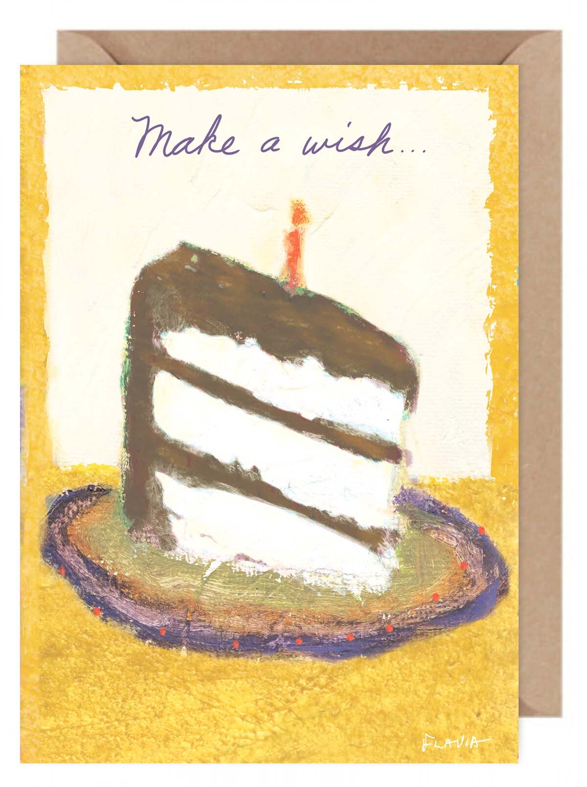 Make a Wish - a Flavia Weedn inspirational greeting card 0101-0023