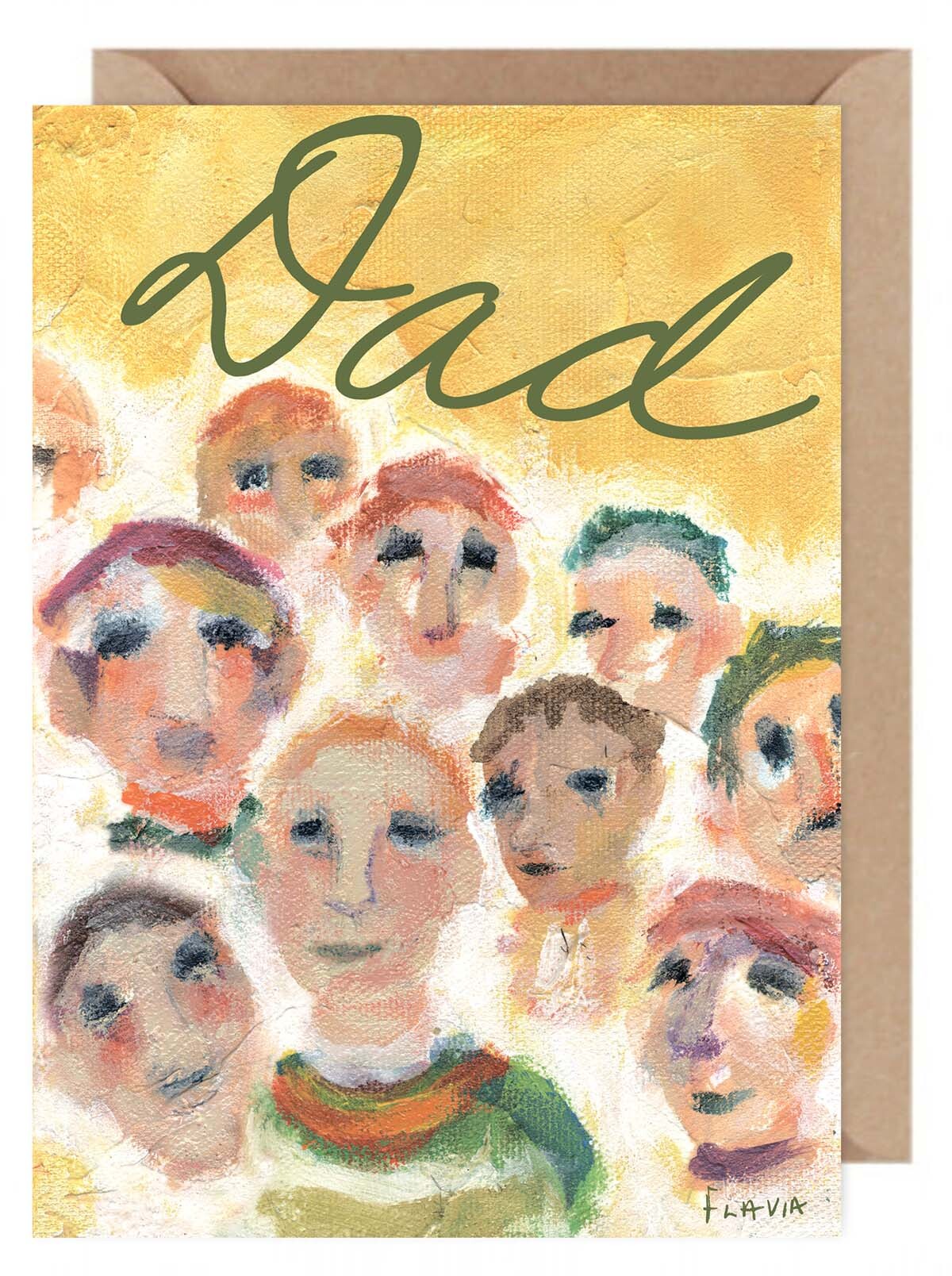 Dad - a Flavia Weedn inspirational greeting card 0101-0047