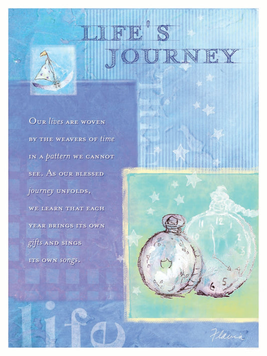 Life's Journey - by Flavia Weedn  0003-4355