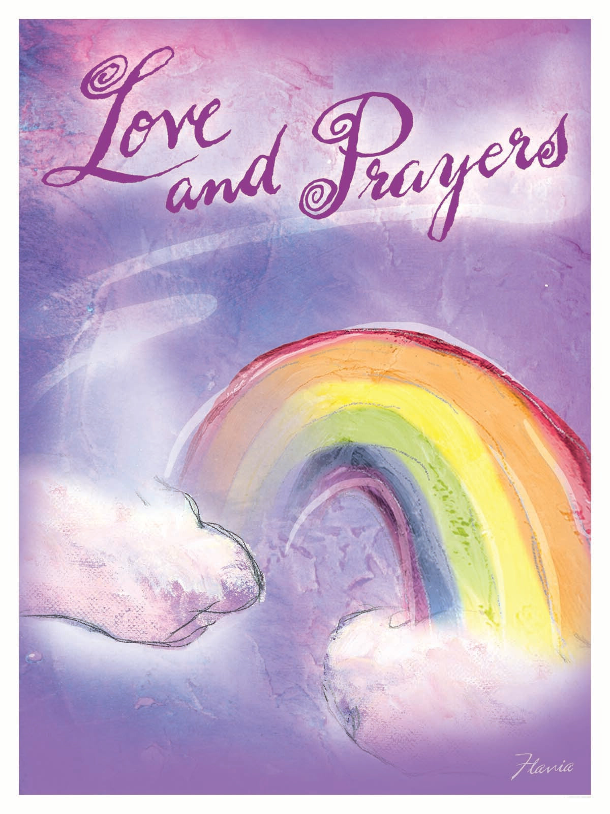 Love and Prayers - by Flavia Weedn  0003-4412