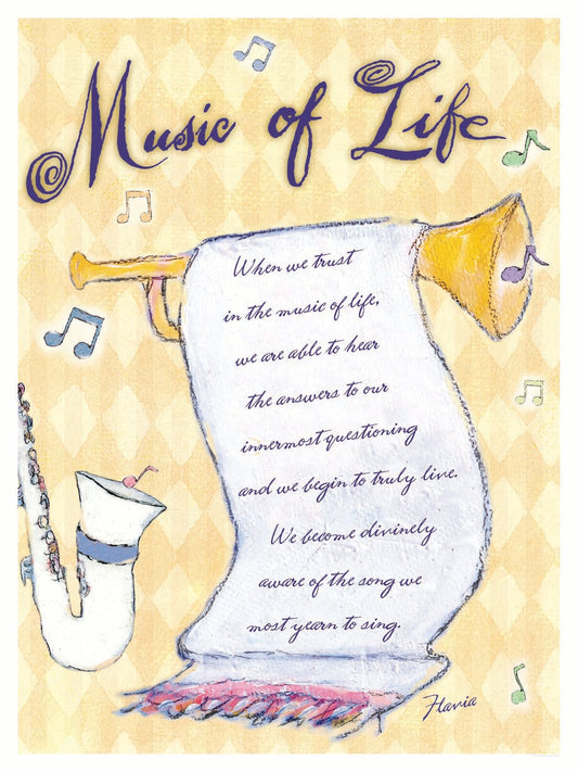 Music of Life - by Flavia Weedn  0003-4499