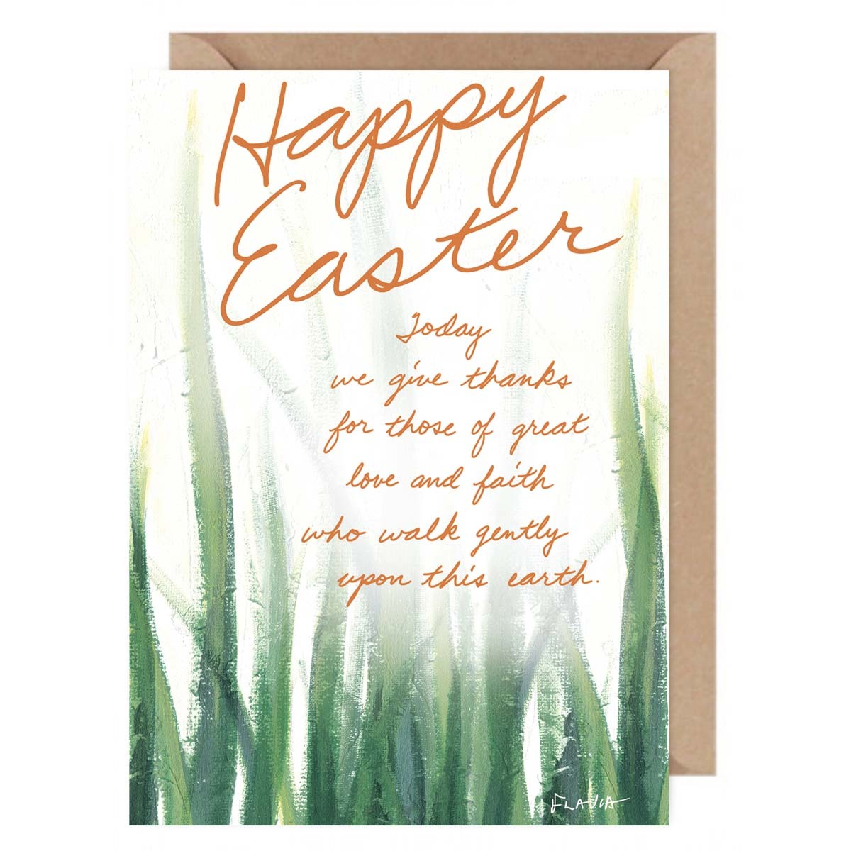 Happy Easter - a Flavia Weedn inspirational greeting card  0101-0076