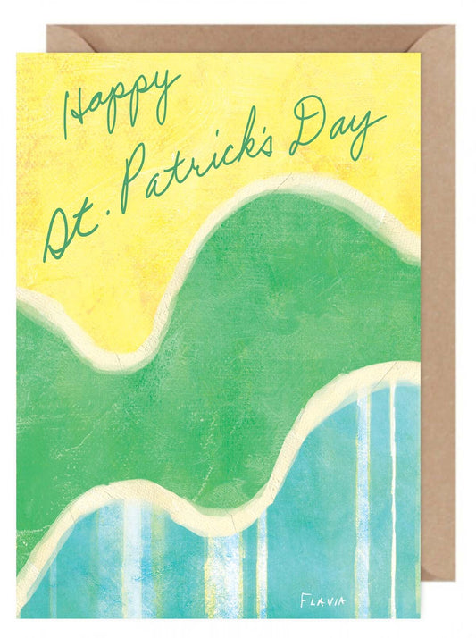 Happy St. Patricks Day - a Flavia Weedn inspirational greeting card  0101-0096