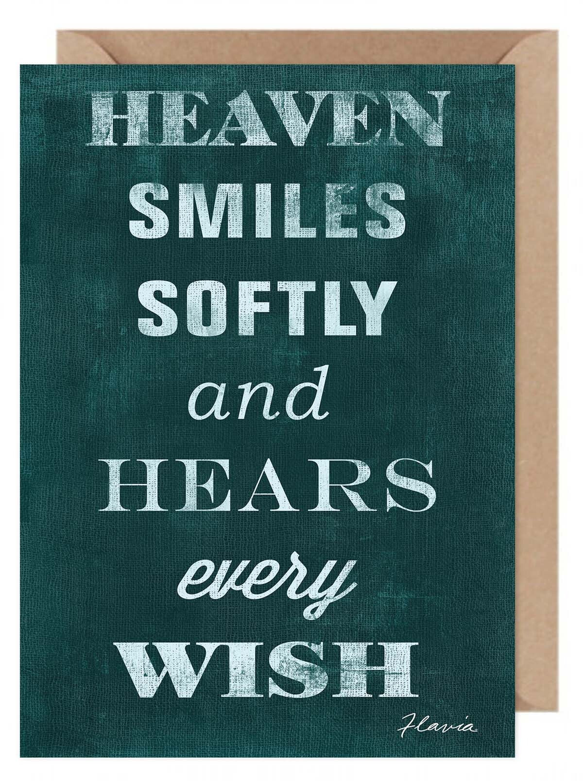 Heaven - a Flavia Weedn inspirational greeting card  0401-8718