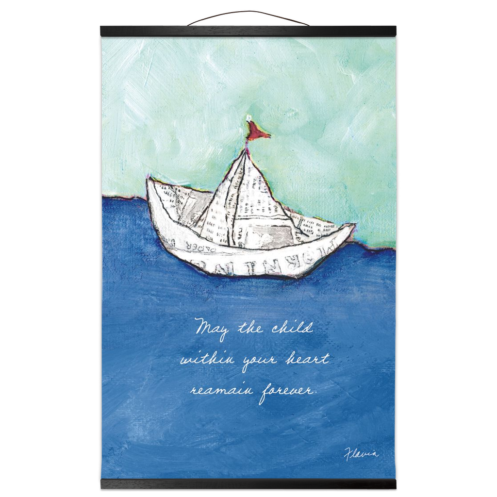 Flavia Child Within Hanging Canvas Prints