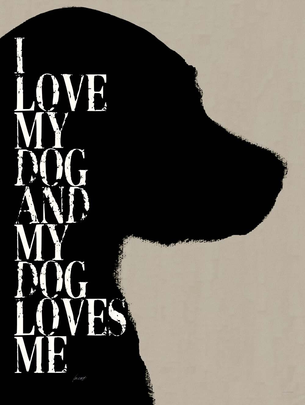 I Love My Dog  4444-0068