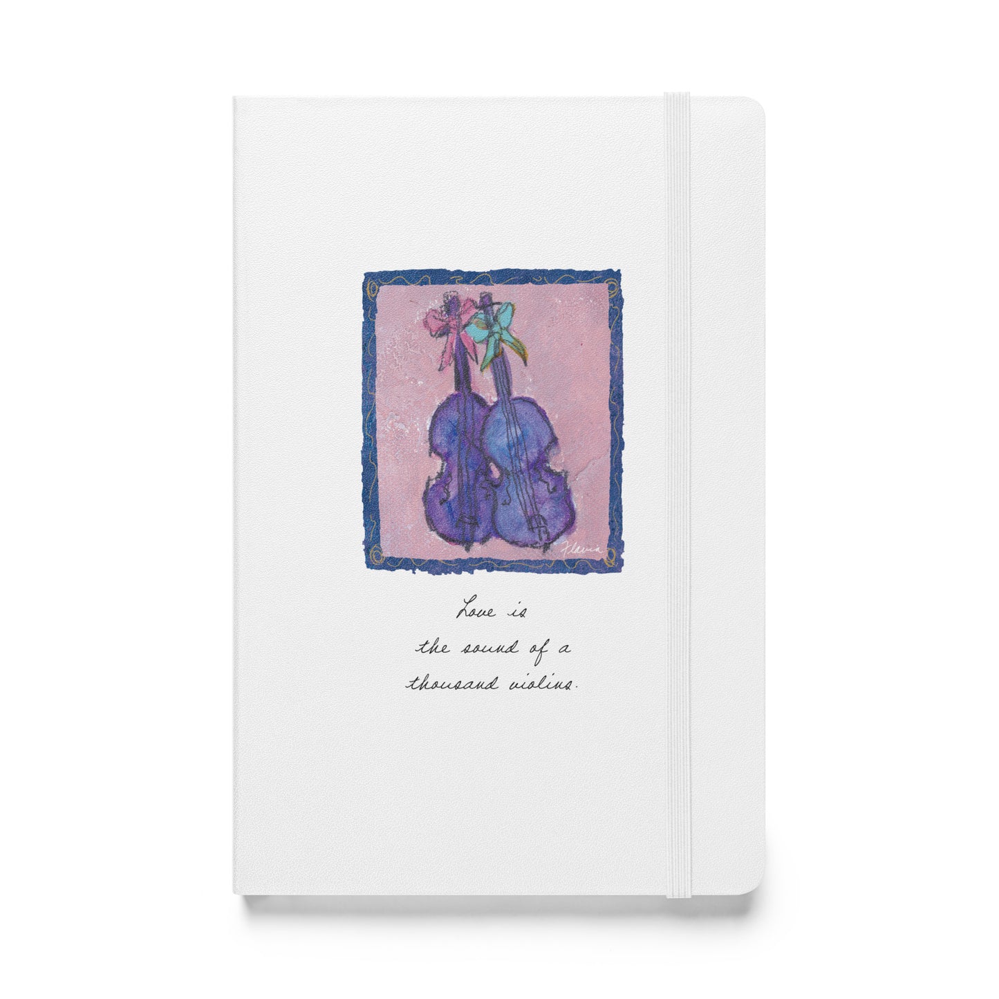 Flavia A Thousand Violins Hardcover bound Journal