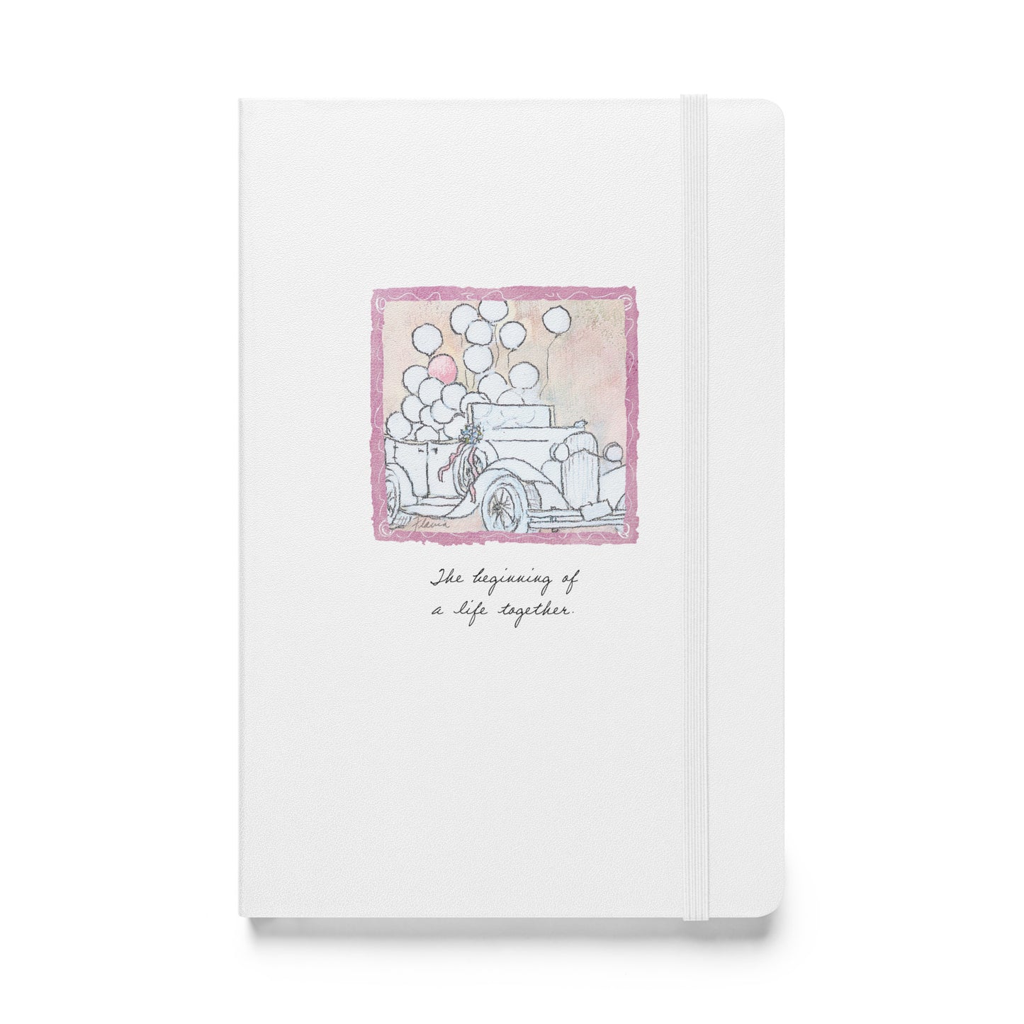 Flavia The Beginning of a Life Together Hardcover bound Journal