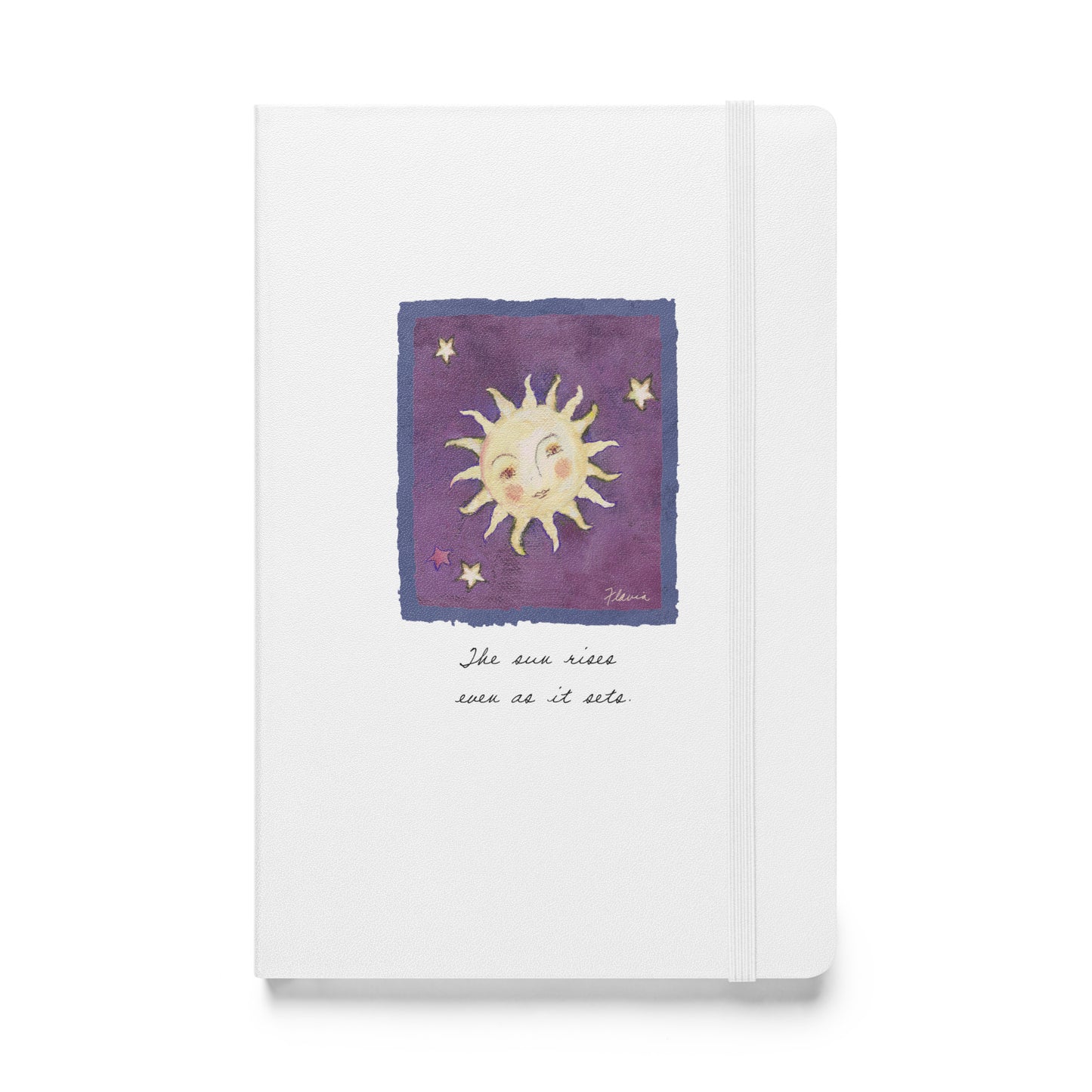 Flavia Sun Rises Hardcover bound Journal