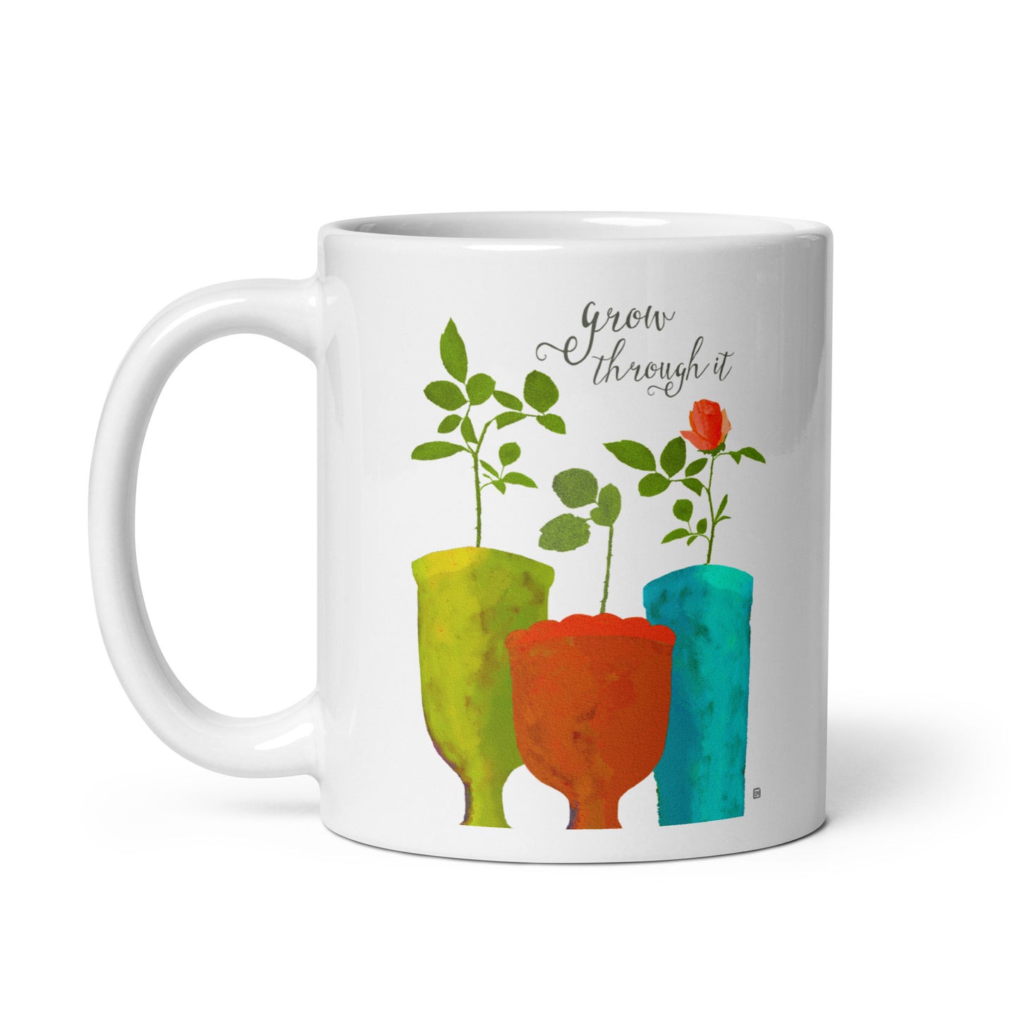 Lisa Weedn Grow Through It Mug