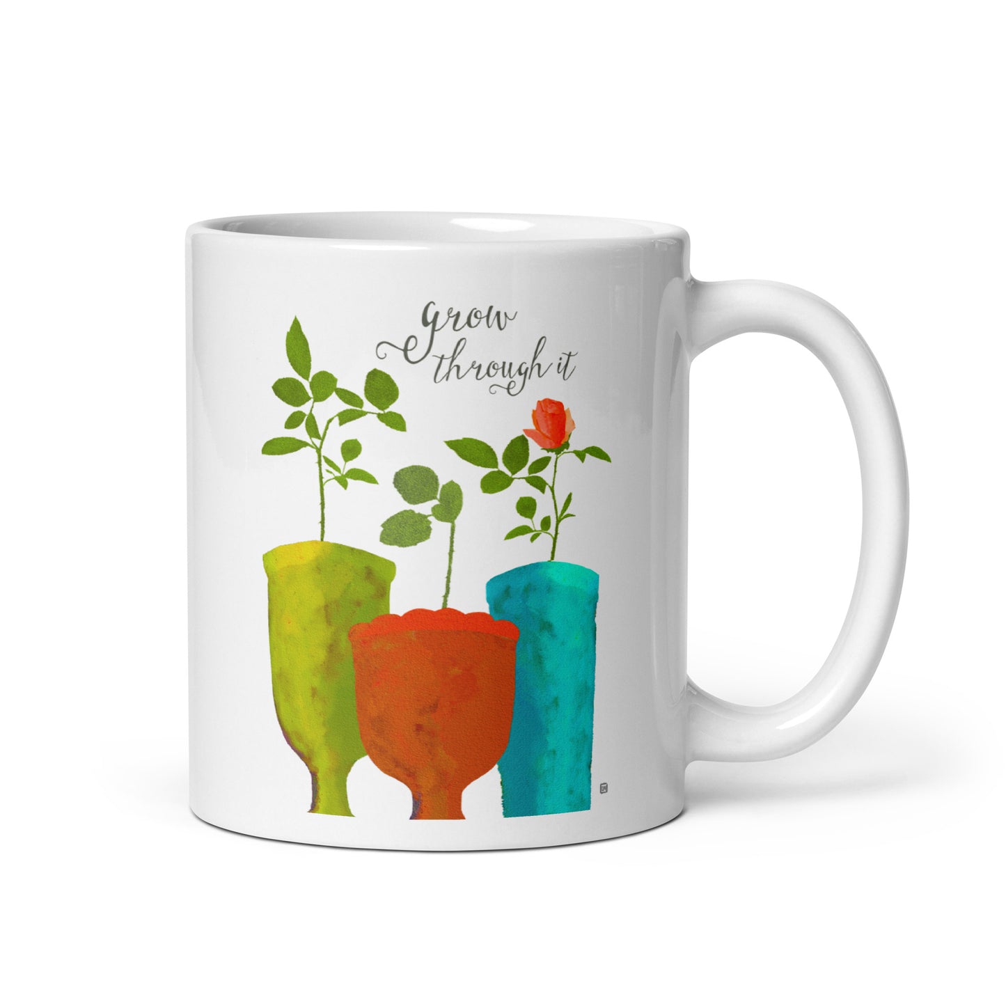 Lisa Weedn Grow Through It Mug