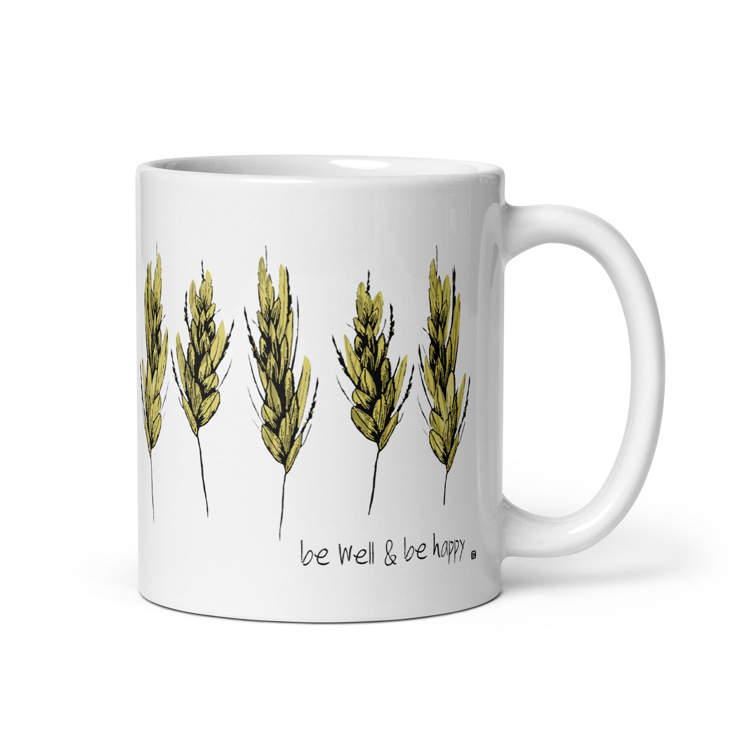 Lisa Weedn Be Well & Be Happy Mug