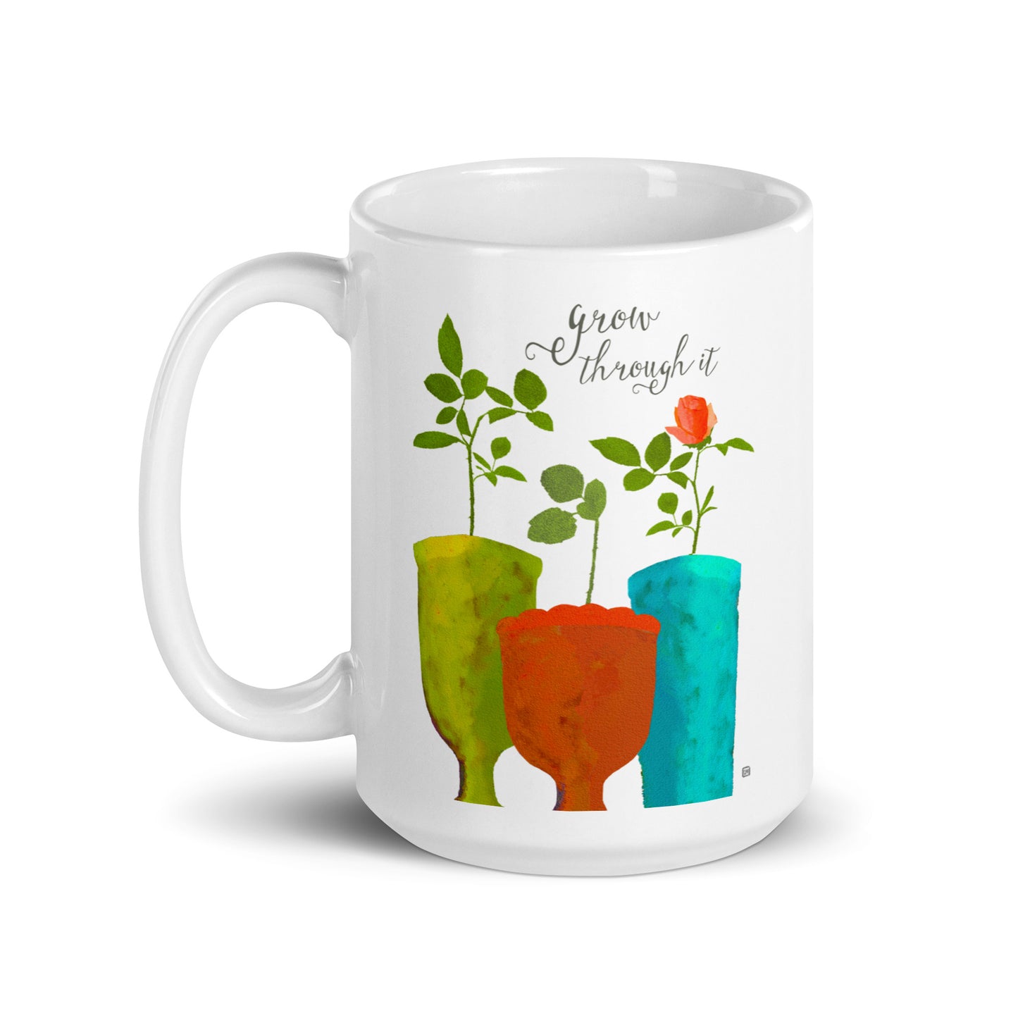 Lisa Weedn Grow Through It Mug